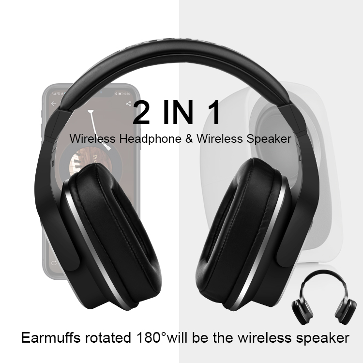 2 in 1 Wireless Headset & Wireless Speaker