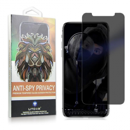 Película de vidro moderada privacidade do protetor da tela do IPhone X IPhone 