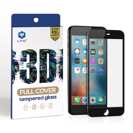 Protetores de Tela de Vidro Temperado Shatterproof 3D para iPhone 6 / 6s Plus da Apple 