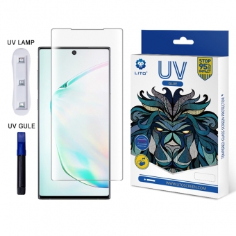 Melhor LITO UV Cola Líquida Óptica Cobertura Completa Sensibilidade ao Toque Protetor de Tela de Vidro Para Samsung Note10 / 10 + para venda