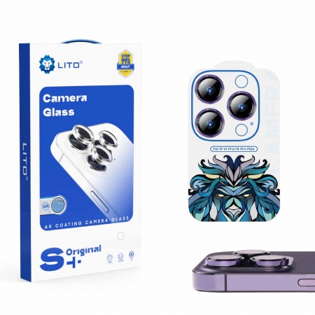 Lente de lente de câmera de metal de alta qualidade Lito S+ para iPhone 13 