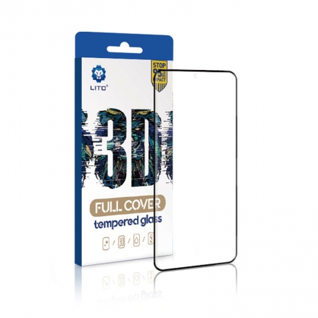 Protetor de tela de vidro temperado com cola completa LITO 3D para Samsung S24 Series
         