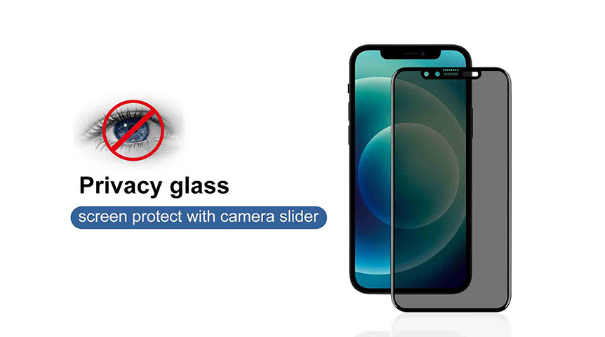primeiro e único protetor de tela de vidro duplo de privacidade do mundo