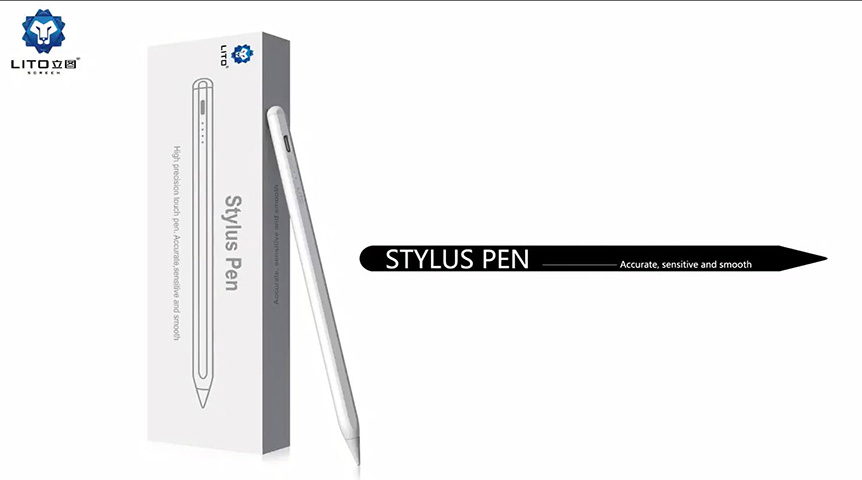 Caneta stylus ativa de rejeição de palma para tela sensível ao toque Apple iPad Lápis
