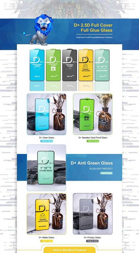 full glue full cover tempered glass screen protectors