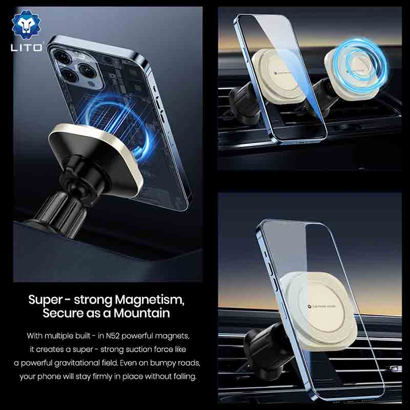 magnetic car phone holder