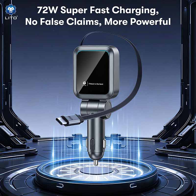 72W Mini Car Charger