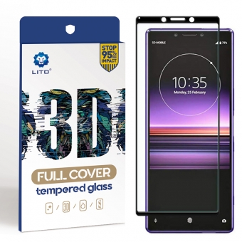 Melhor LITO cobertura total cola completa protetor de tela de vidro temperado de alta definição para sony xz5 para venda
