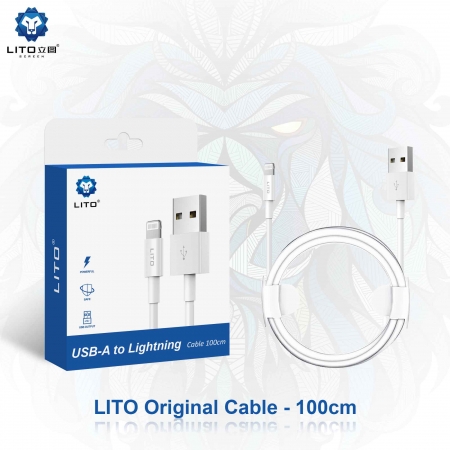 LITO 1m 3ft USB para Lightning Cable Power Line para iPhone Airpod ipad
 