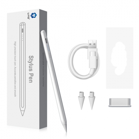 Atacado caneta Stylus para iPad com rejeição de palma, lápis ativo compatível com (2018-2022) Apple iPad, para escrita precisa/desenho
 