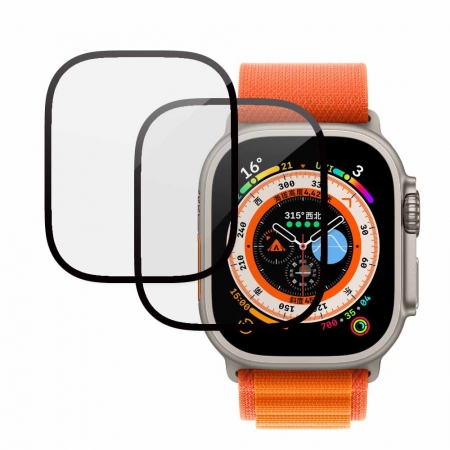 
     Lito 2.5D protetor de tela de vidro temperado com cola completa para apple watch ultra 49mm
     