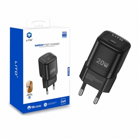 Carregador portátil LITO LC10 GAN 20W 