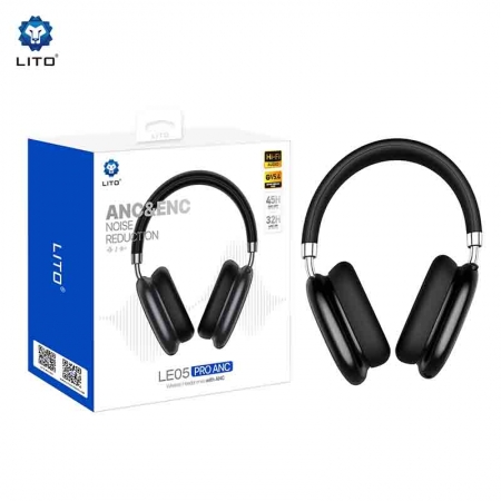 Fone de ouvido Bluetooth LITO LE05 PRO ANC 