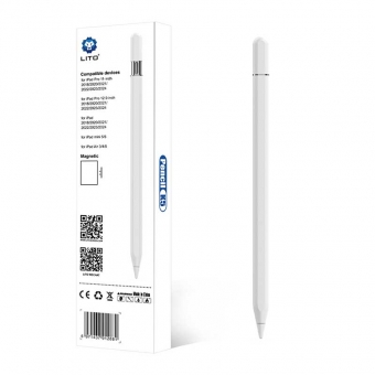 Caneta stylus com carregamento sem fio
