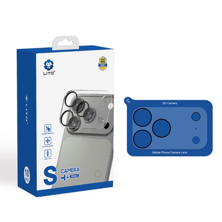 Protetor de Lente de Câmera LITO Ultra HD para iPhone 17 Pro Max 