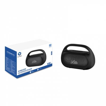 Caixa de Som Portátil Sem Fio LITO LS12 50W para Ambientes Externos 