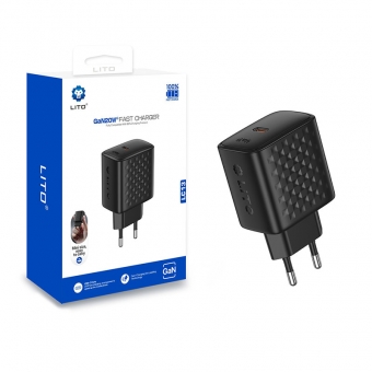 Carregador rápido GaN de 20 W