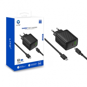 Carregador GaN de 65W