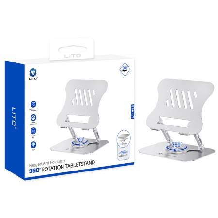 Suporte para Laptop e Tablet com Rotação de 360° LITO LT-H02 