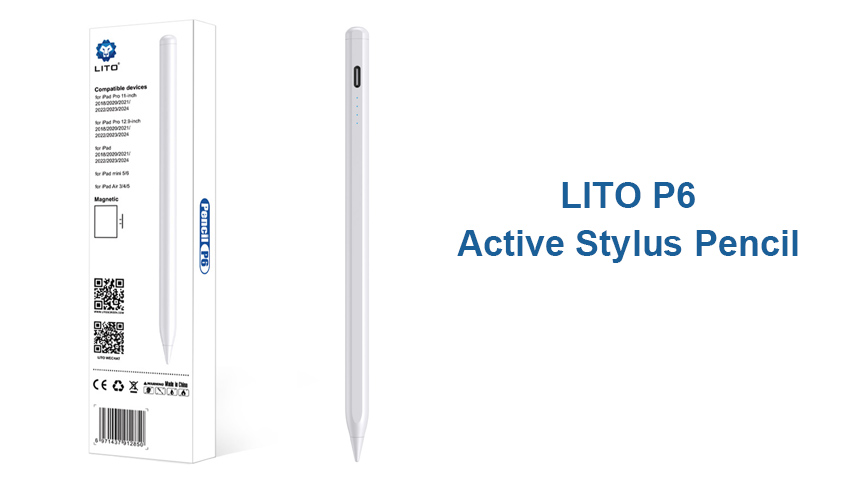 Liberte sua criatividade com o lápis stylus ativo LITO LP06!