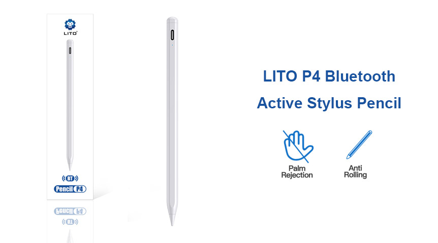 Caneta Stylus Ativa Bluetooth Magnética LITO P4