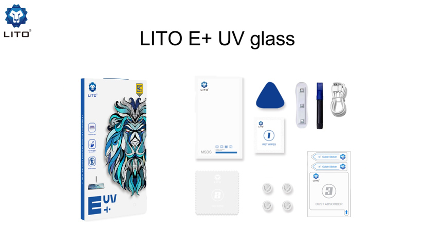 Protetor de tela de vidro UV líquido LITO E+ para Samsung Galaxy S24 Ultra
        