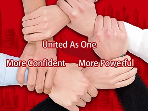 Unidos Como Um, Mais Confiantes, Mais Poderosos