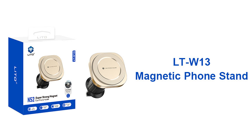 Suporte para carro LITO LT-W13 com ímã super forte